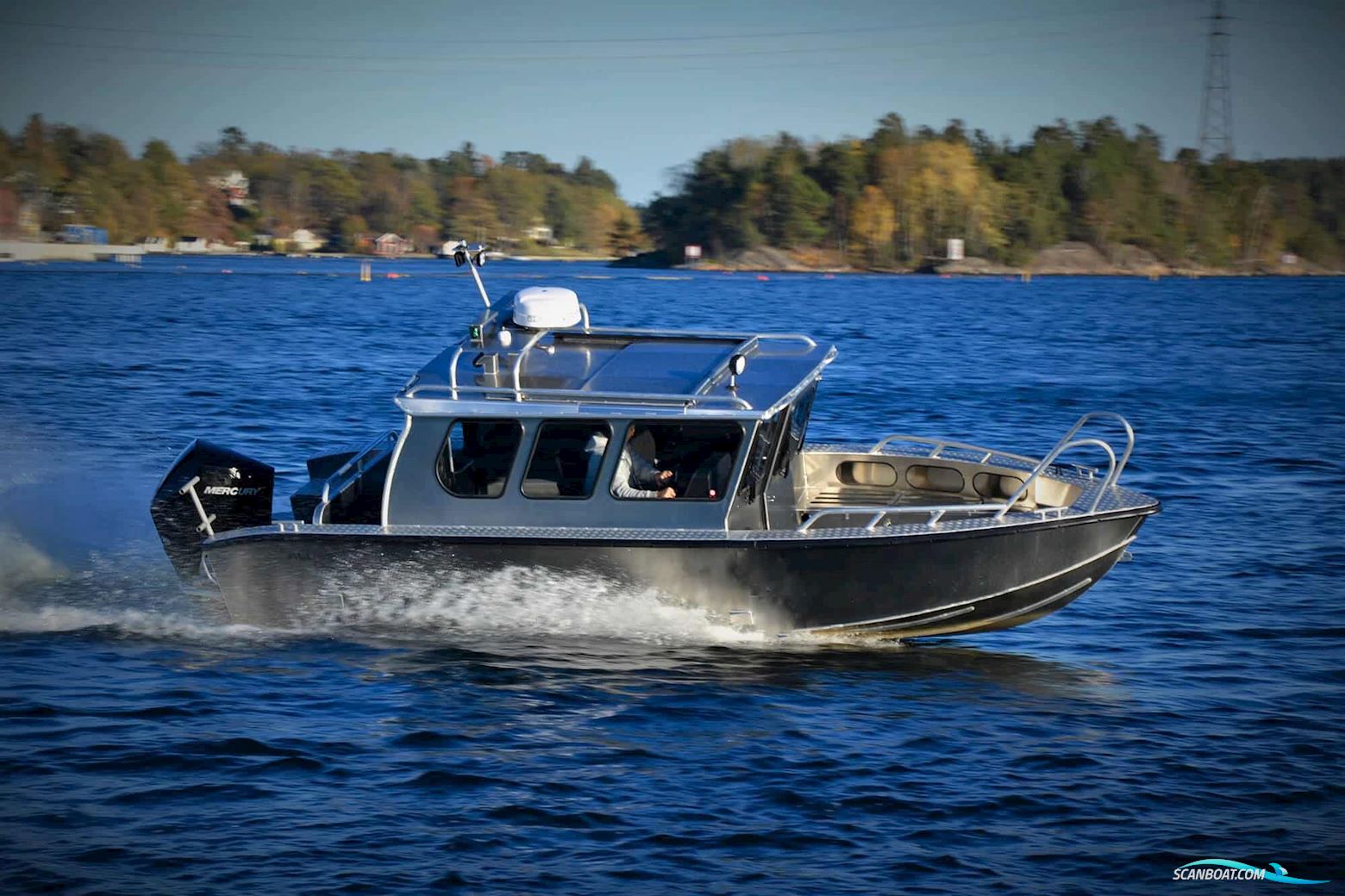 Alukin C 750 Motor boat 2023, with Mercury V8 - F250 hk (-24) engine, Sweden