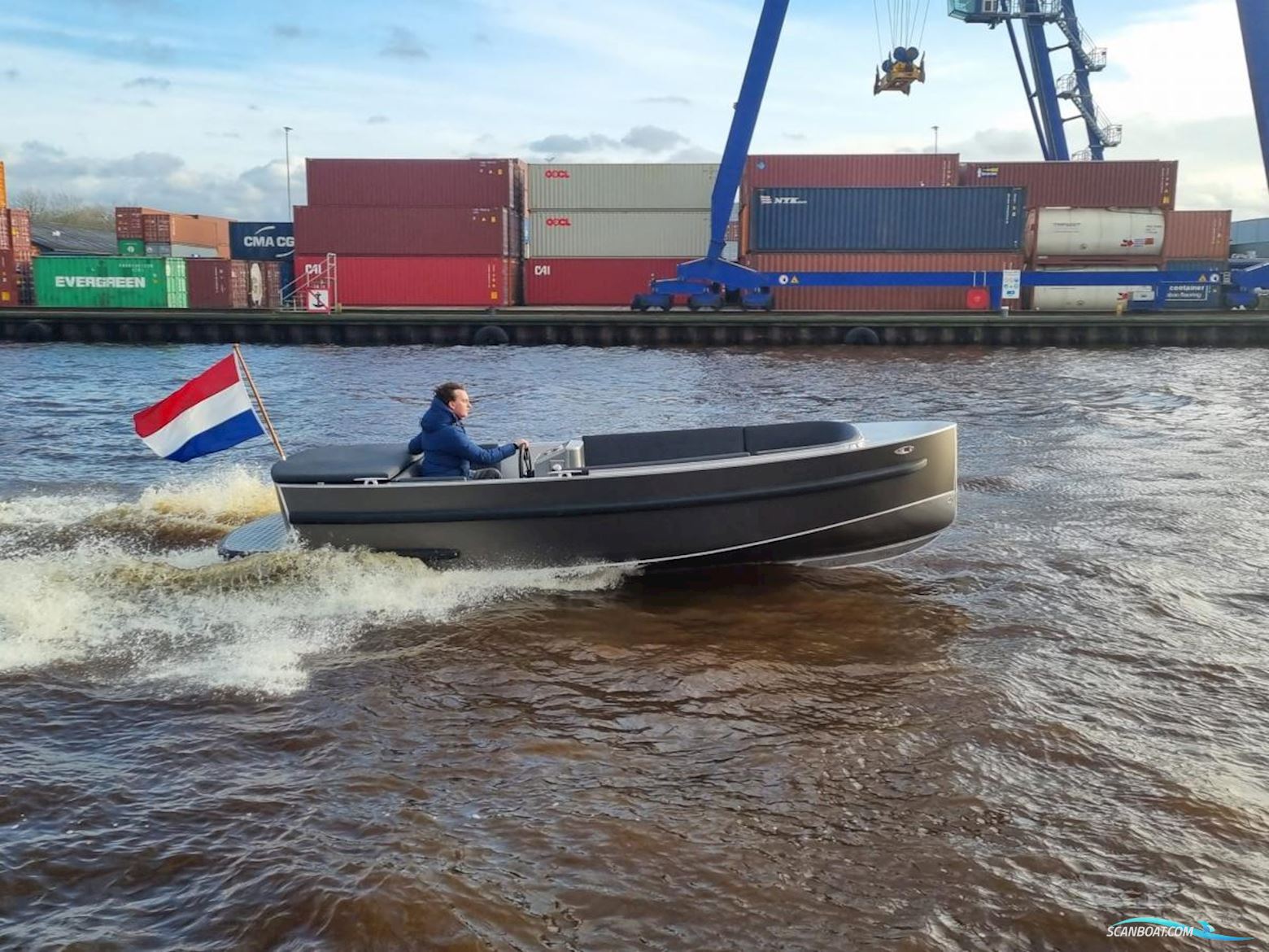 Aluship Tender 600 Motor boat 2023, with Suzuki 40pk engine, The Netherlands
