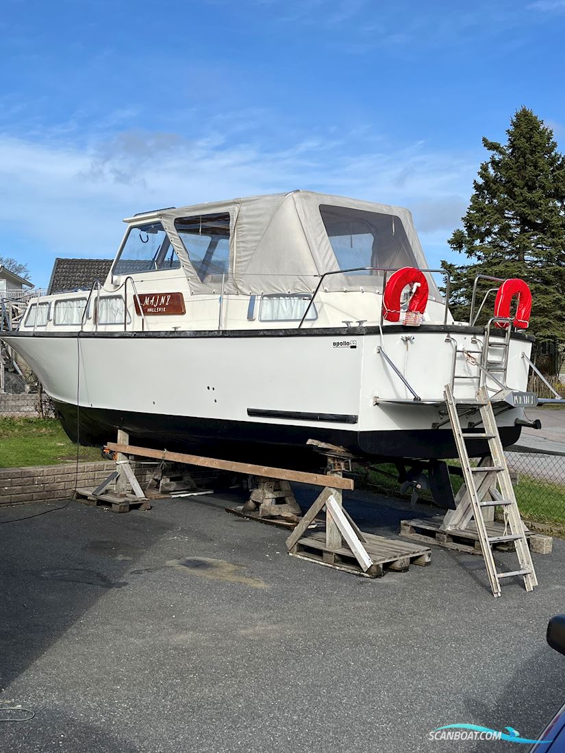 Apollo 32 Motor boat 1971, with Perkins 6.354 engine, Sweden
