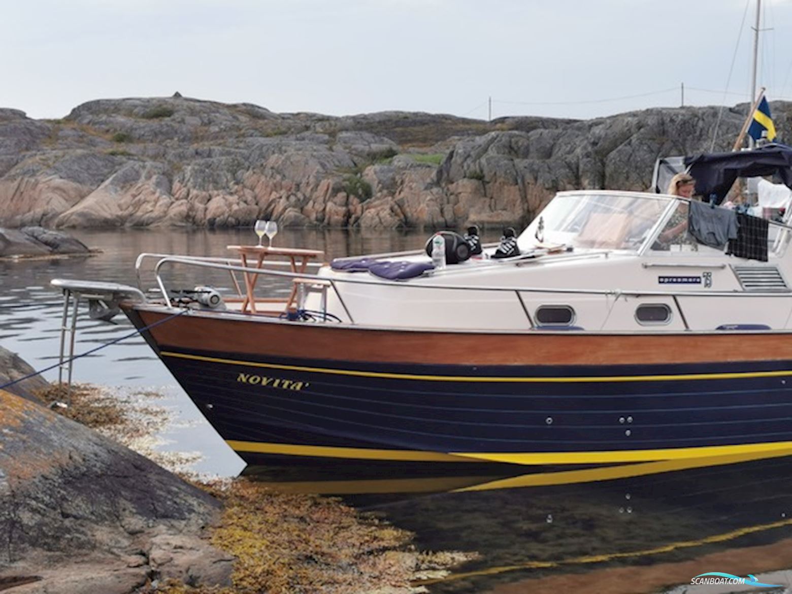 Aprea Apreamare 7.5 Motor boat 1998, with Volvo Penta engine, Sweden