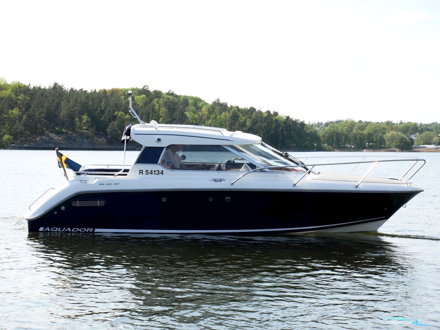 Aquador 22 HT Motor boat 2009, with Mercruiser 4,3 Mpi engine, Sweden
