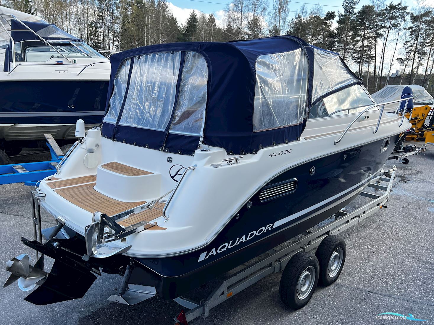 Aquador 23 DC Motor boat 2010, with Mercruiser 4.3 V6 Mpi engine, Sweden