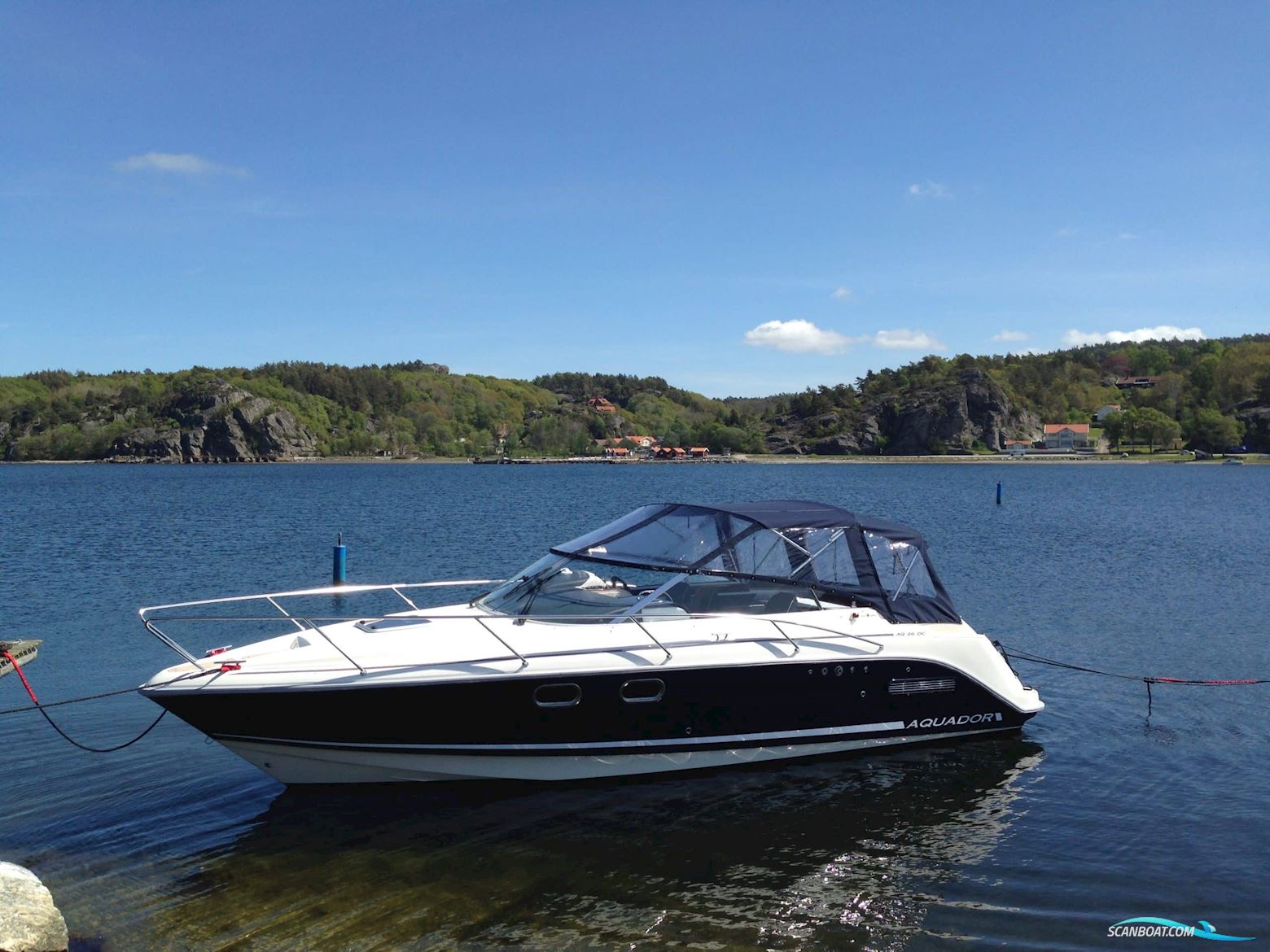 Aquador 26 DC Motor boat 2012, with Volvo Penta D4 – 300 hk engine, Sweden
