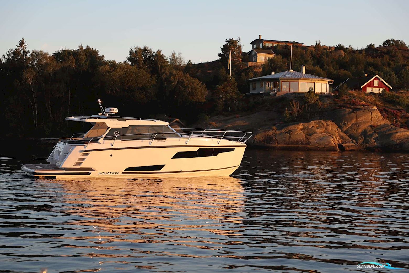 Aquador 300 HT Motor boat 2024, with Yanmar Diesel-370 hk engine, Sweden