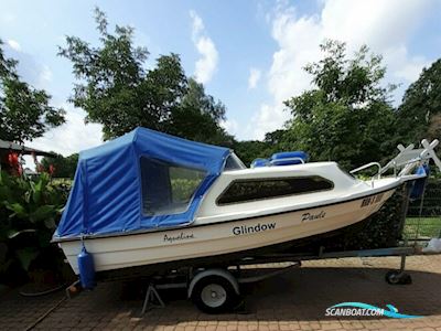 Aqualine Fischer 460 Motor boat 2003, with Yamaha engine, Germany