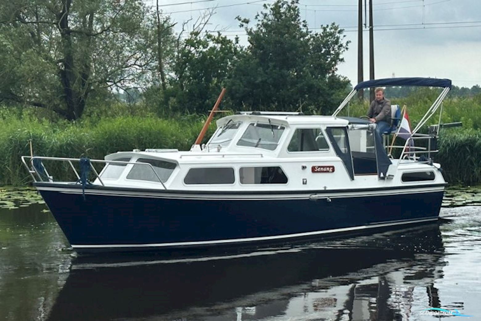 Aquanaut 930 AK Motor boat 1978, with Peugeot engine, The Netherlands