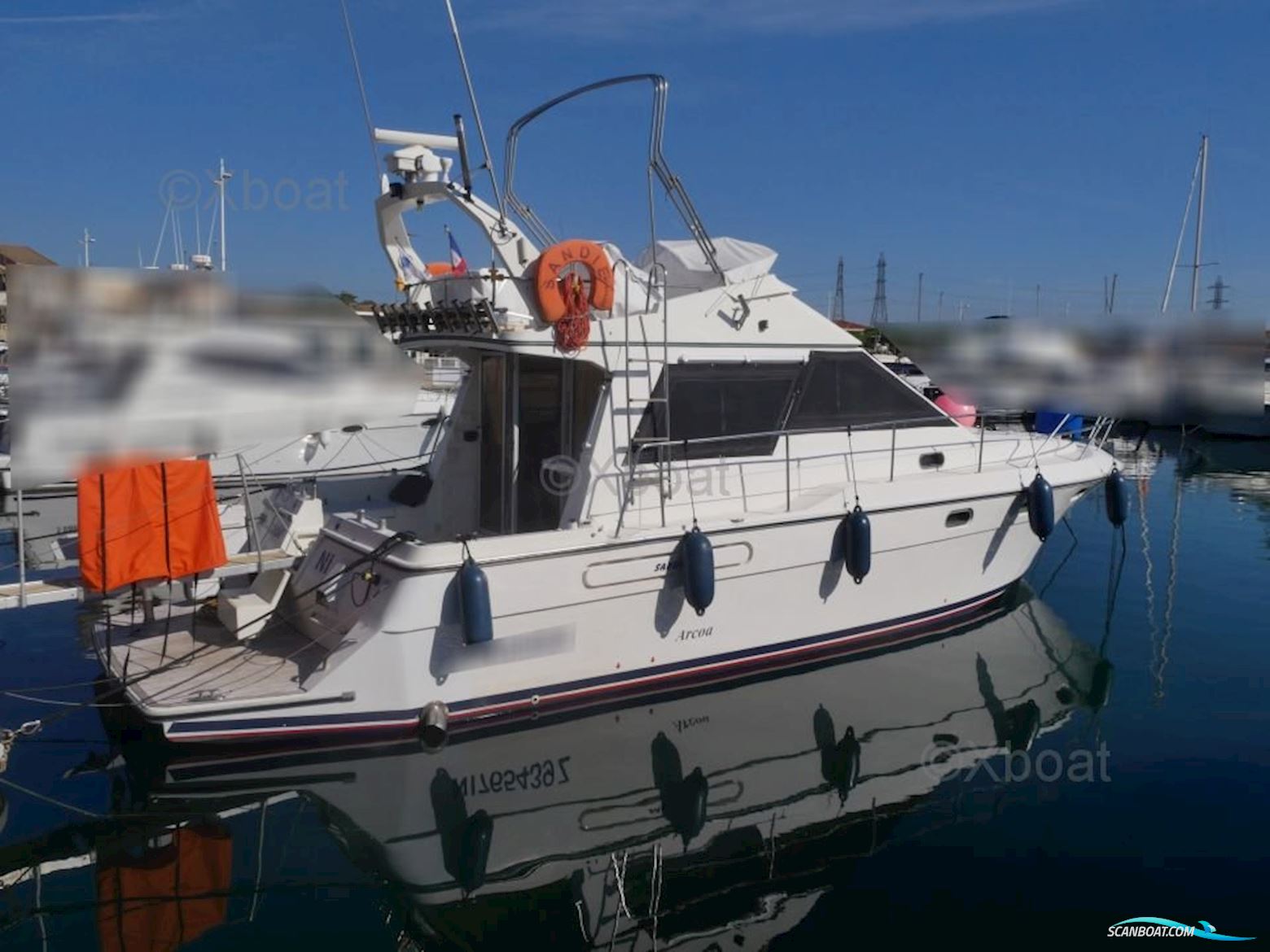 Arcoa 1075 Fly Motor boat 1989, with Iveco engine, France