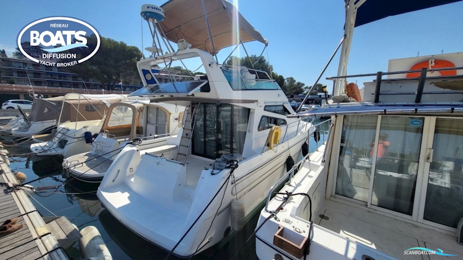 Arcoa 1107 Motor boat 1997, with Iveco engine, France