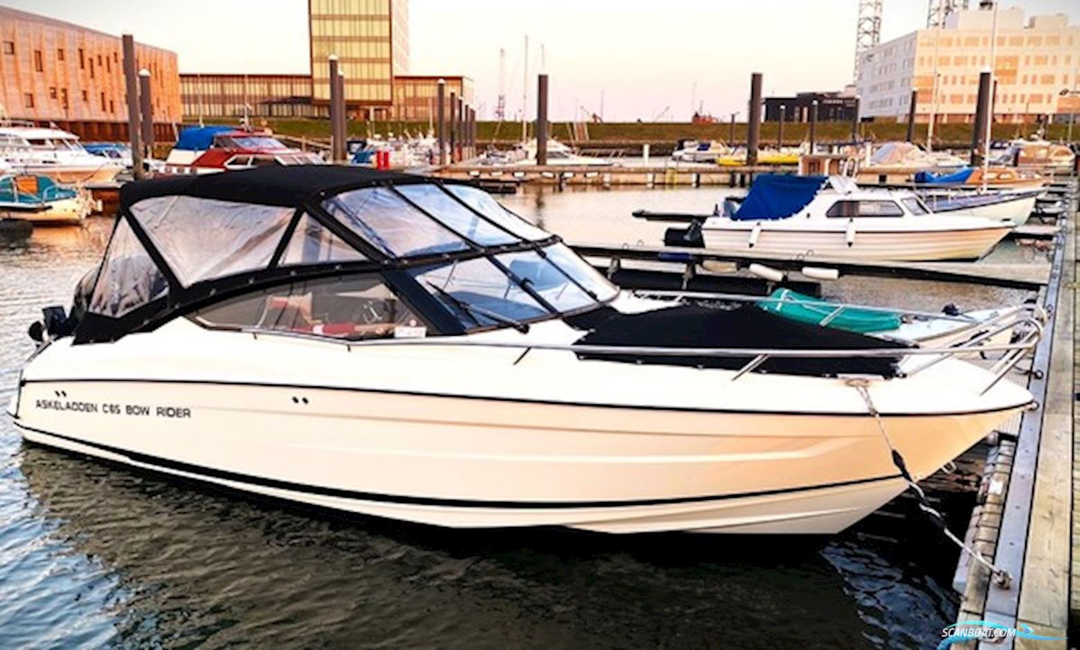 Askeladden C65 Bowrider Mercury 200hk Pro. Motor boat 2018, with Mercury engine, Denmark