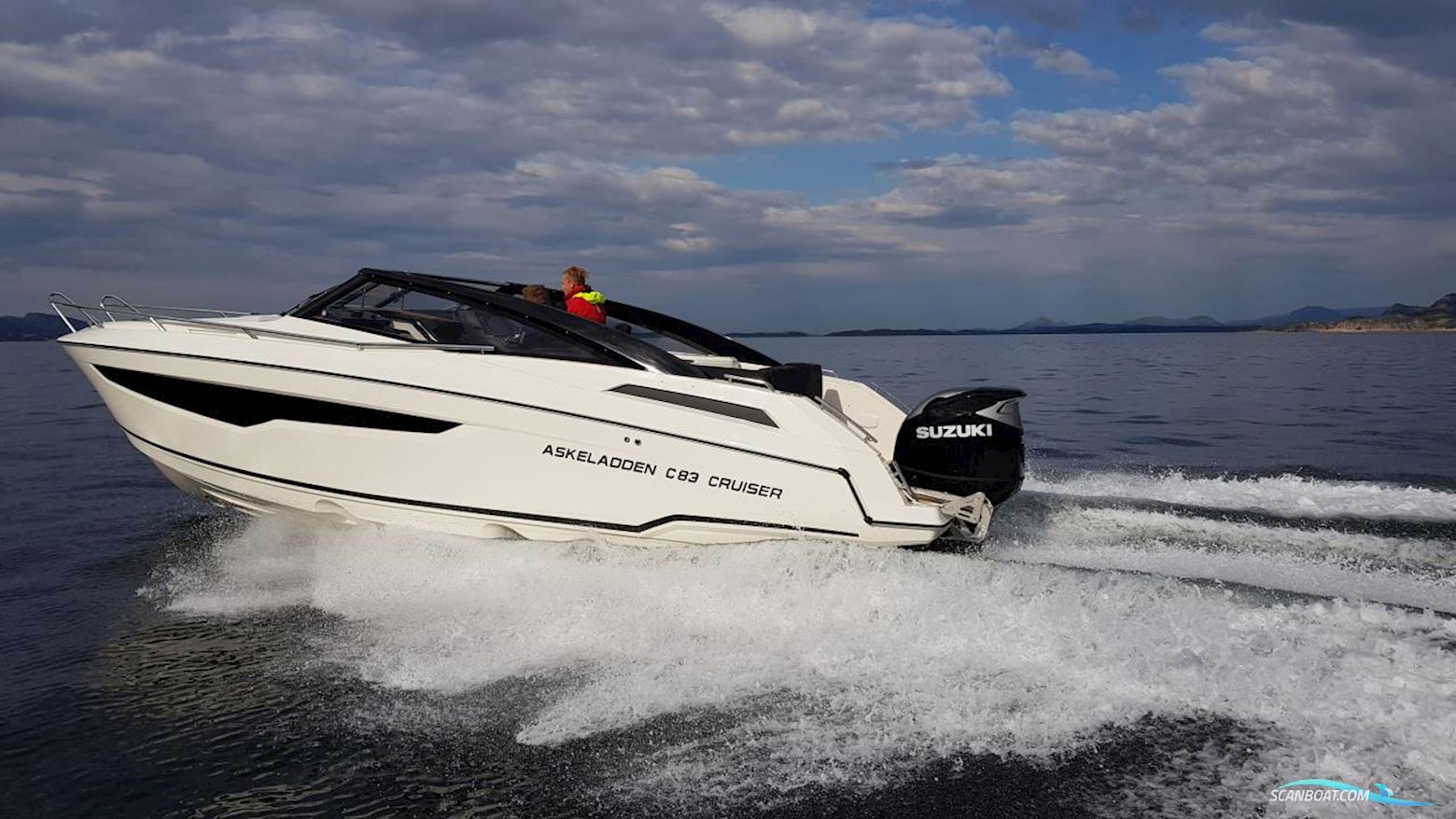 Askeladden C83 Cruiser Tsi Motor boat 2023, with Suzuki engine, Sweden