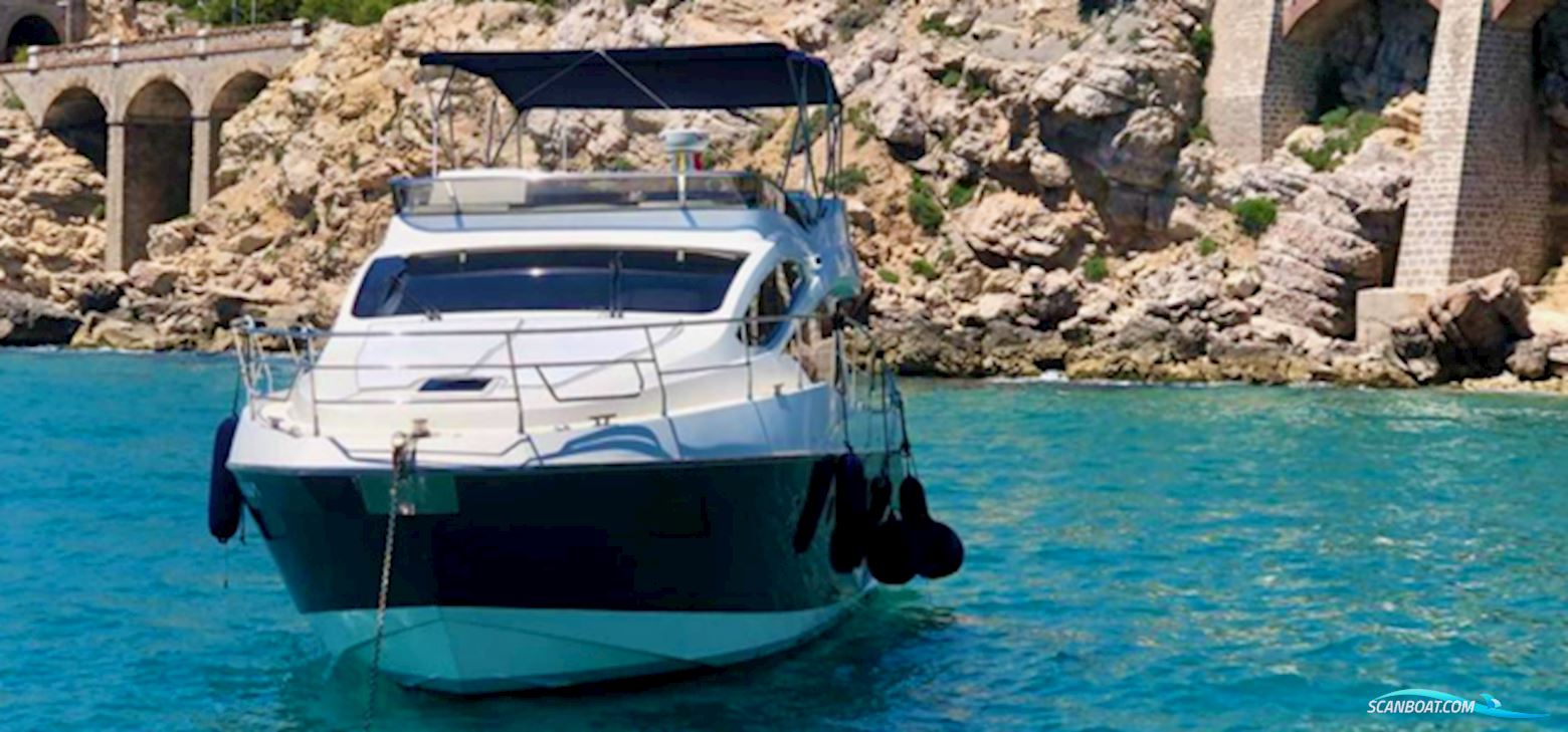 Astondoa AS 50 Fly Motor boat 2011, with Cummins Qsc 8.3 Turbo 600HP engine, Spain
