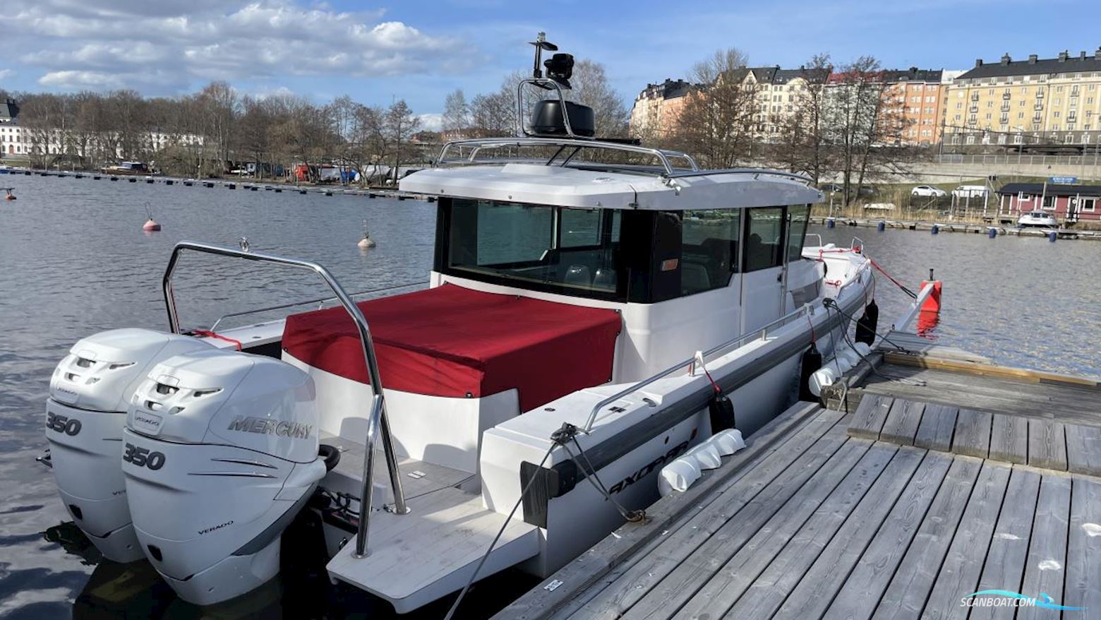 Axopar 37 Aft Cabin Motor boat 2019, with 2 x Mercury engine, Sweden