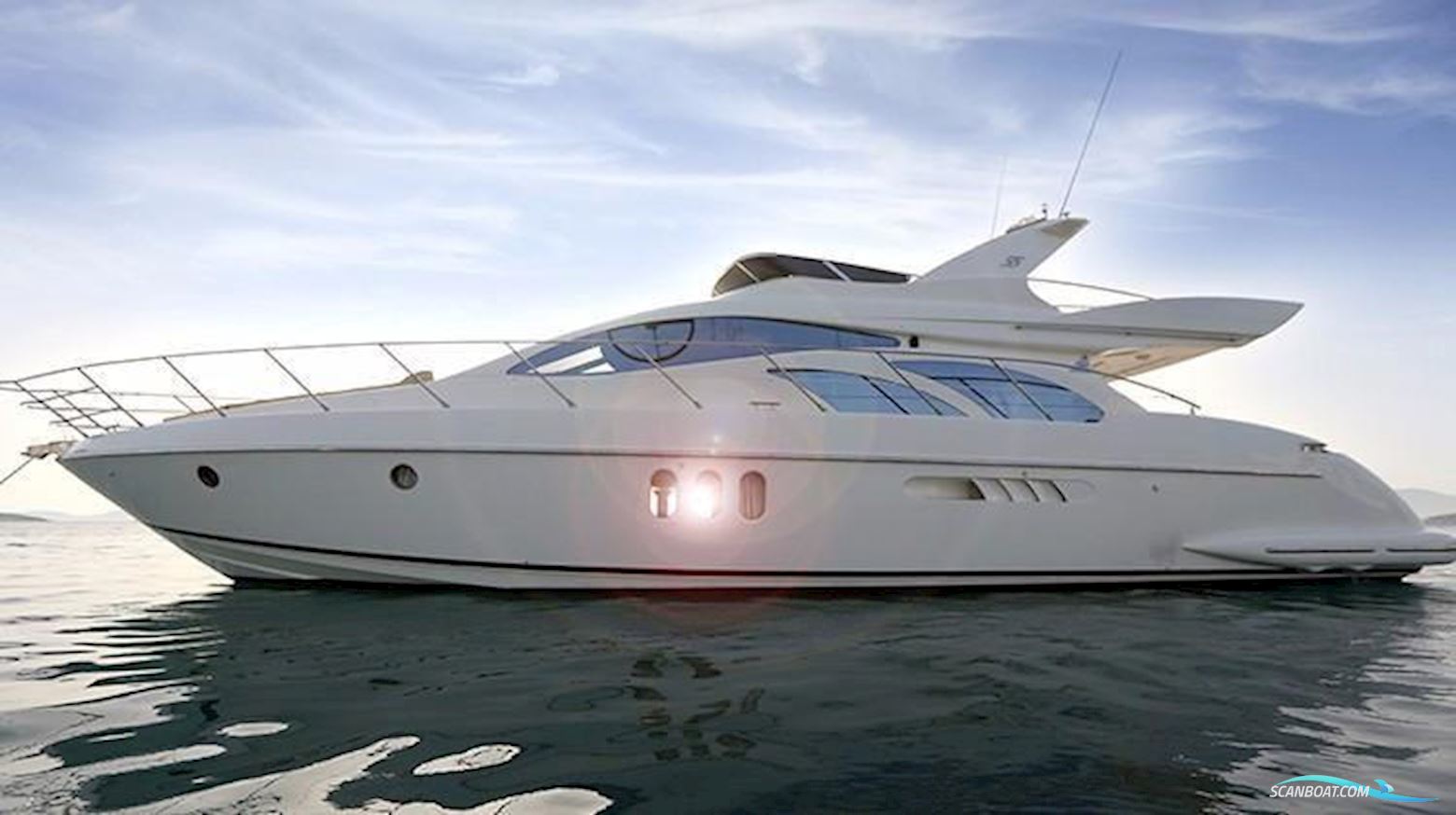 Azimut 55 Motor boat 2003, with Caterpillar  C12 engine, Italy