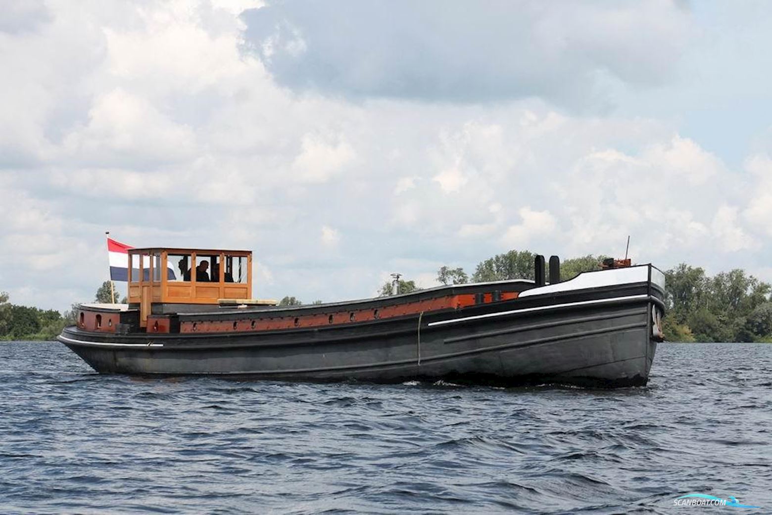 Barge Luxe Motor Motor boat 1926, with Daf engine, The Netherlands