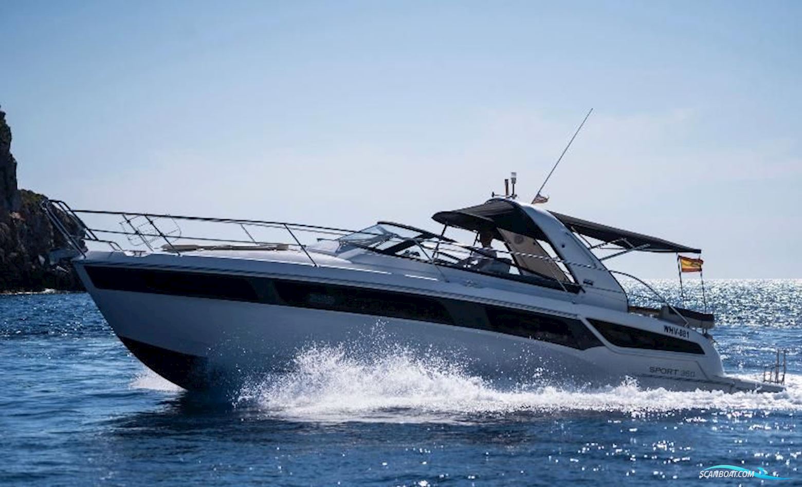 Bavaria Sport 360 Open Motor boat 2015, with Volvo Penta D3 230 PS engine, Spain
