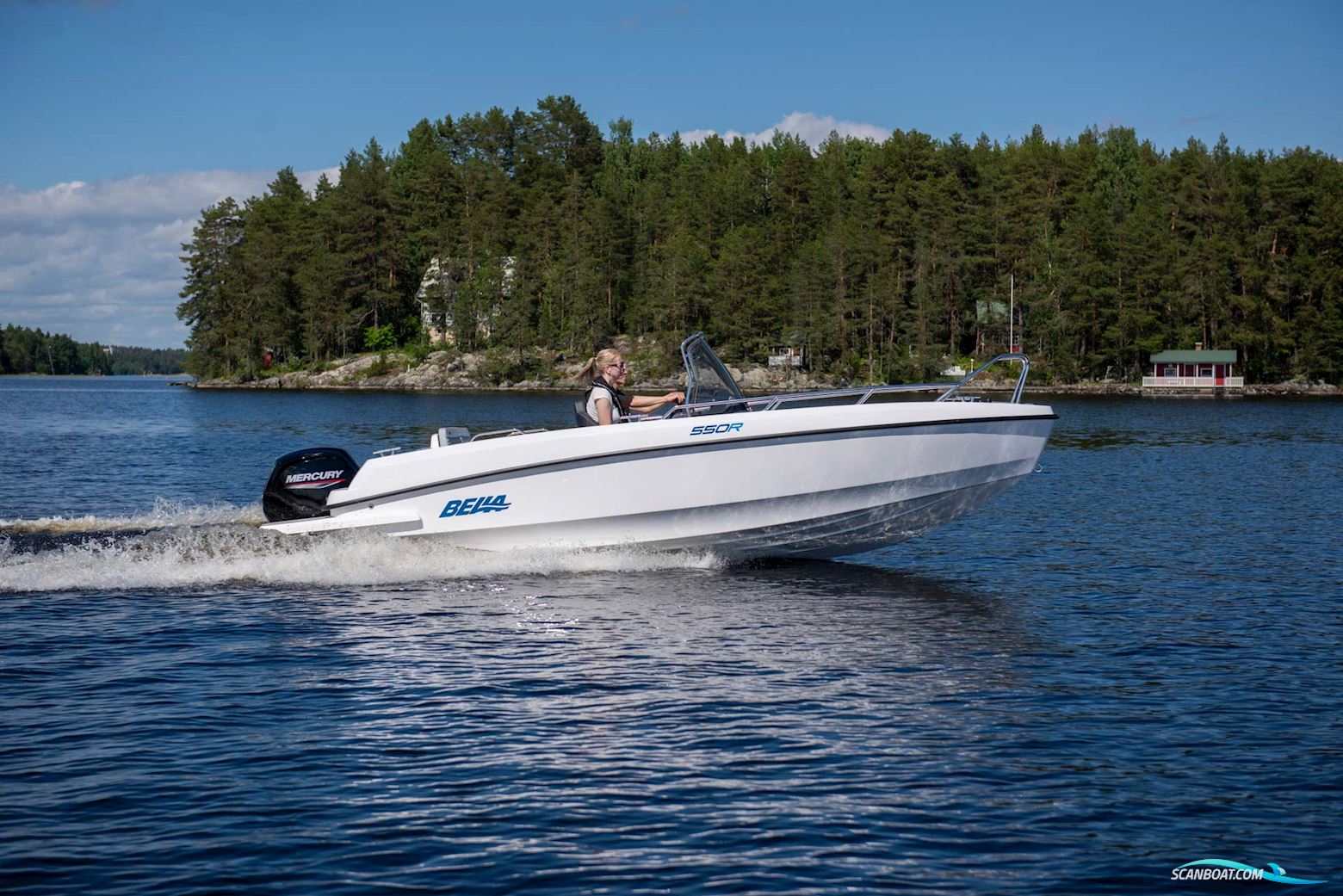 Bella 550 R Motor boat 2024, with Mercury engine, Denmark