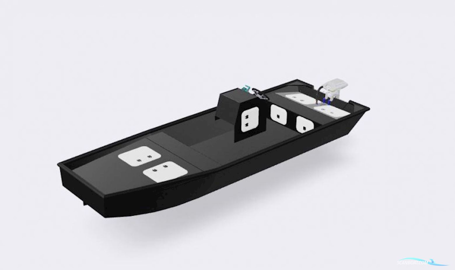 Black Workboats 500 Pro Console Motor boat 2023, with Suzuki / Honda / Elektrisch engine, The Netherlands