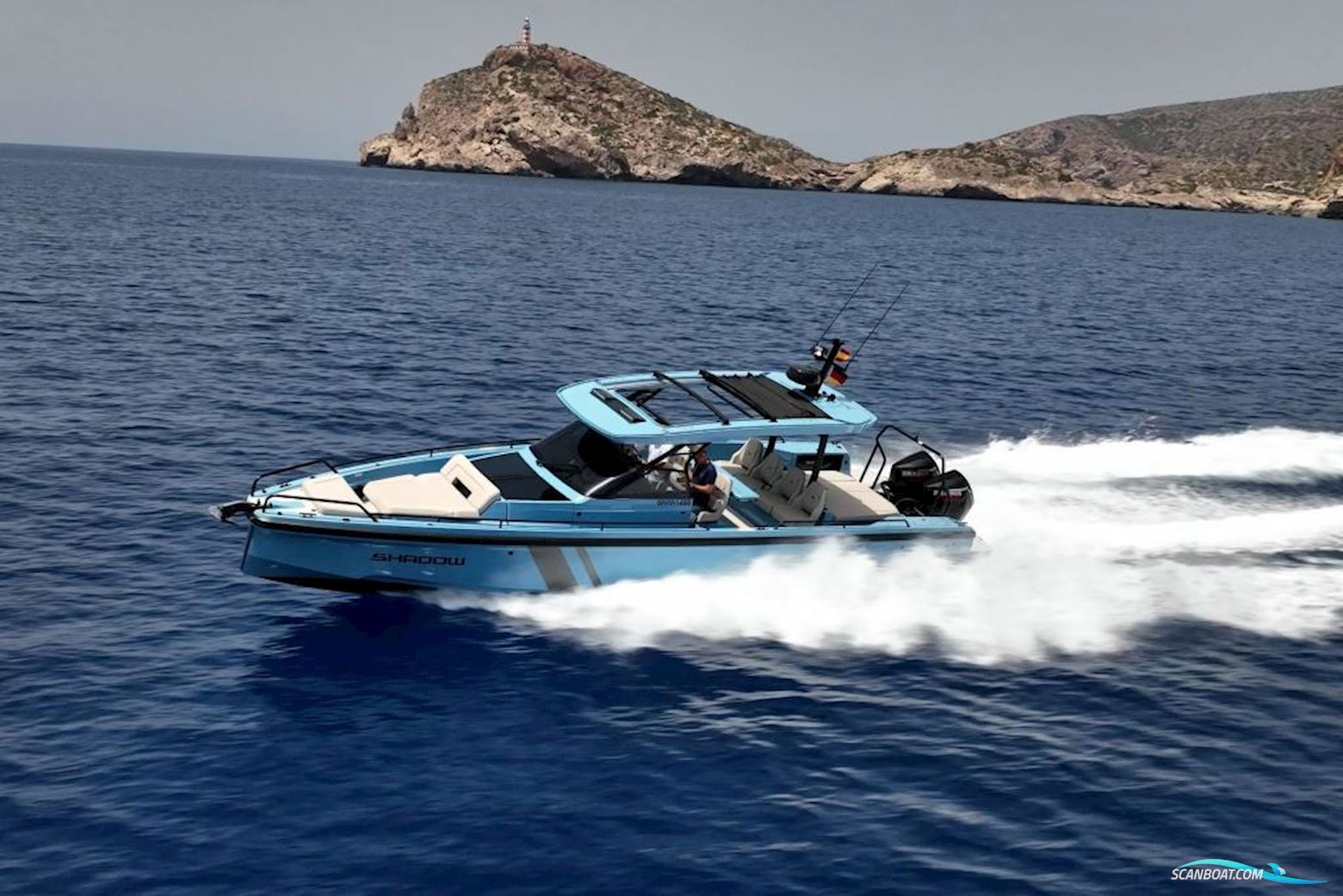 Brabus Shadow 900 Sun-Top Motor boat 2022, with Mercury engine, Spain