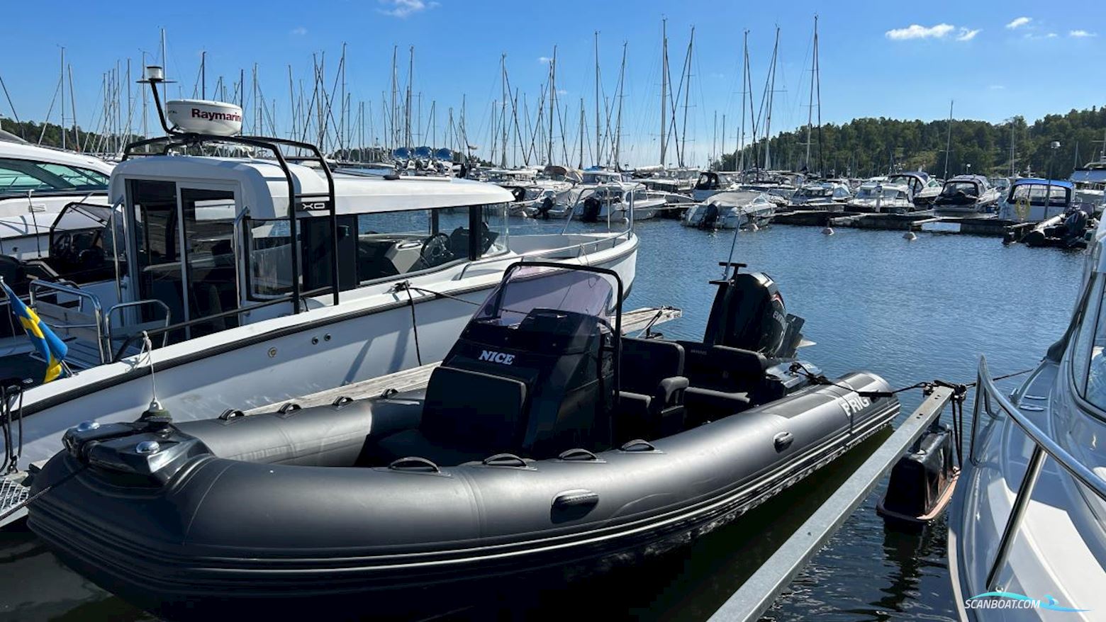 BRIG EAGLE 6 Motor boat 2020, with Evinrude 140 hk engine, Sweden