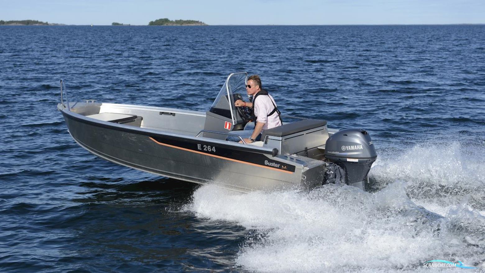Buster M1 Motor boat 2023, with  Yamaha engine, Sweden