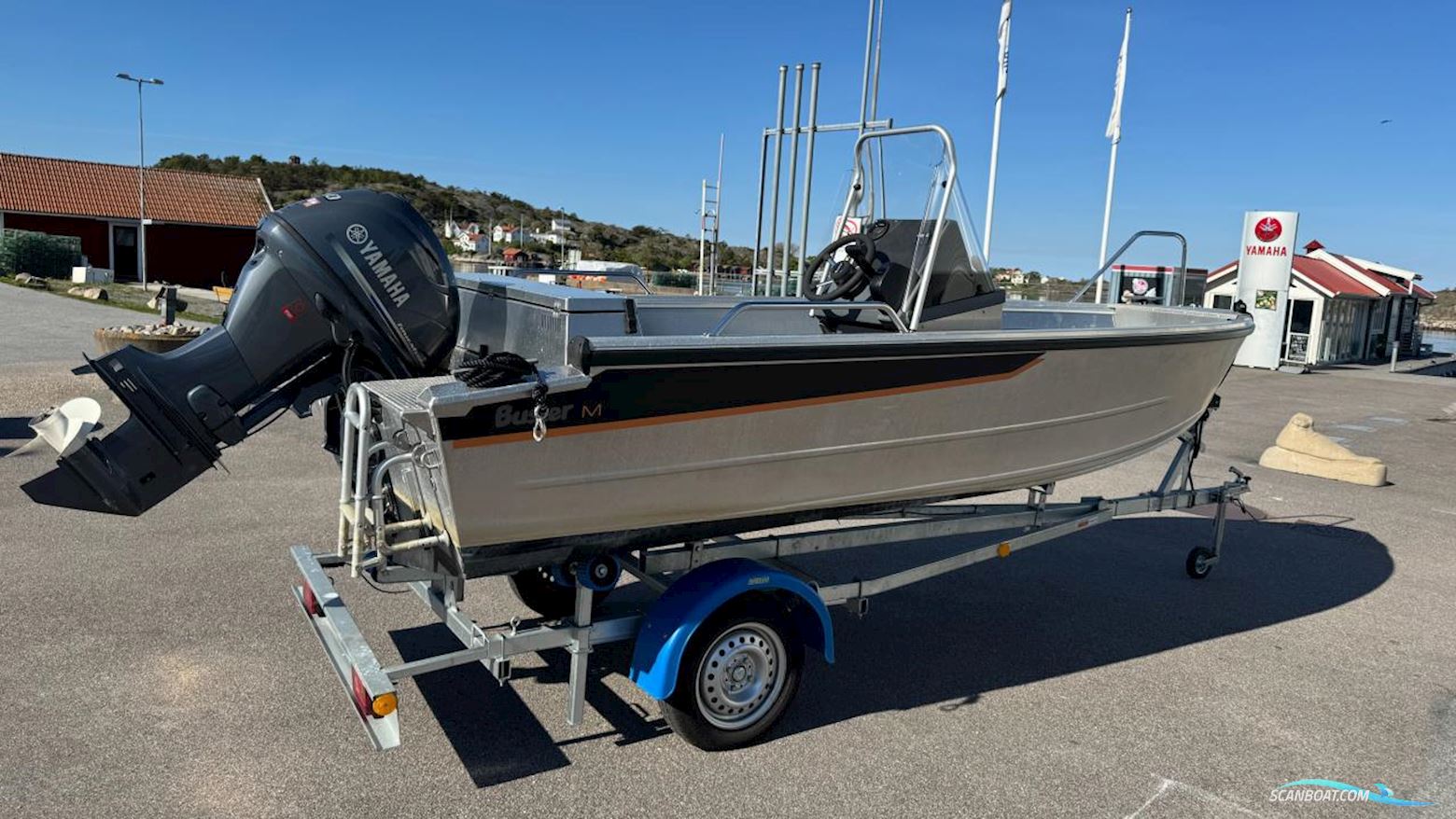Buster M1 Motor boat 2020, with Yamaha engine, Sweden