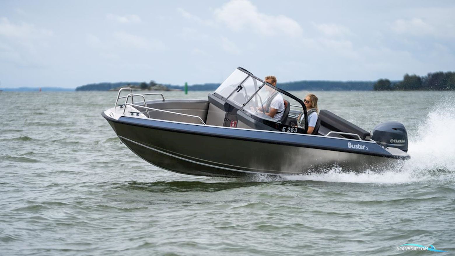 BUSTER X Motor boat 2024, with  Yamaha  engine, Sweden