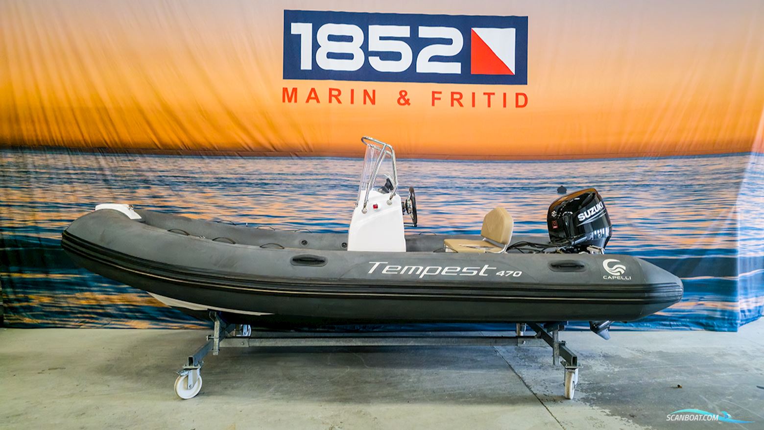 Capelli Tempest 470 Swe Motor boat 2021, with Suzuki engine, Sweden