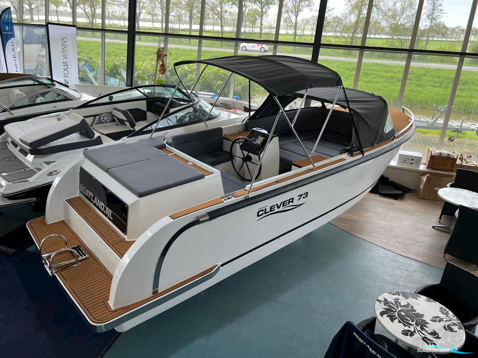 Clever 73 Tender Motor boat 2024, with Suzuki engine, The Netherlands