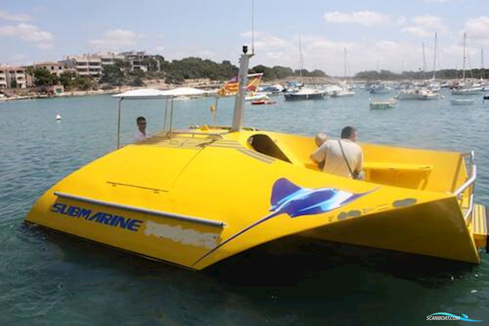 Commercial Semi Submarine Boat Motor boat 1990, with Sole Diesel engine, Spain