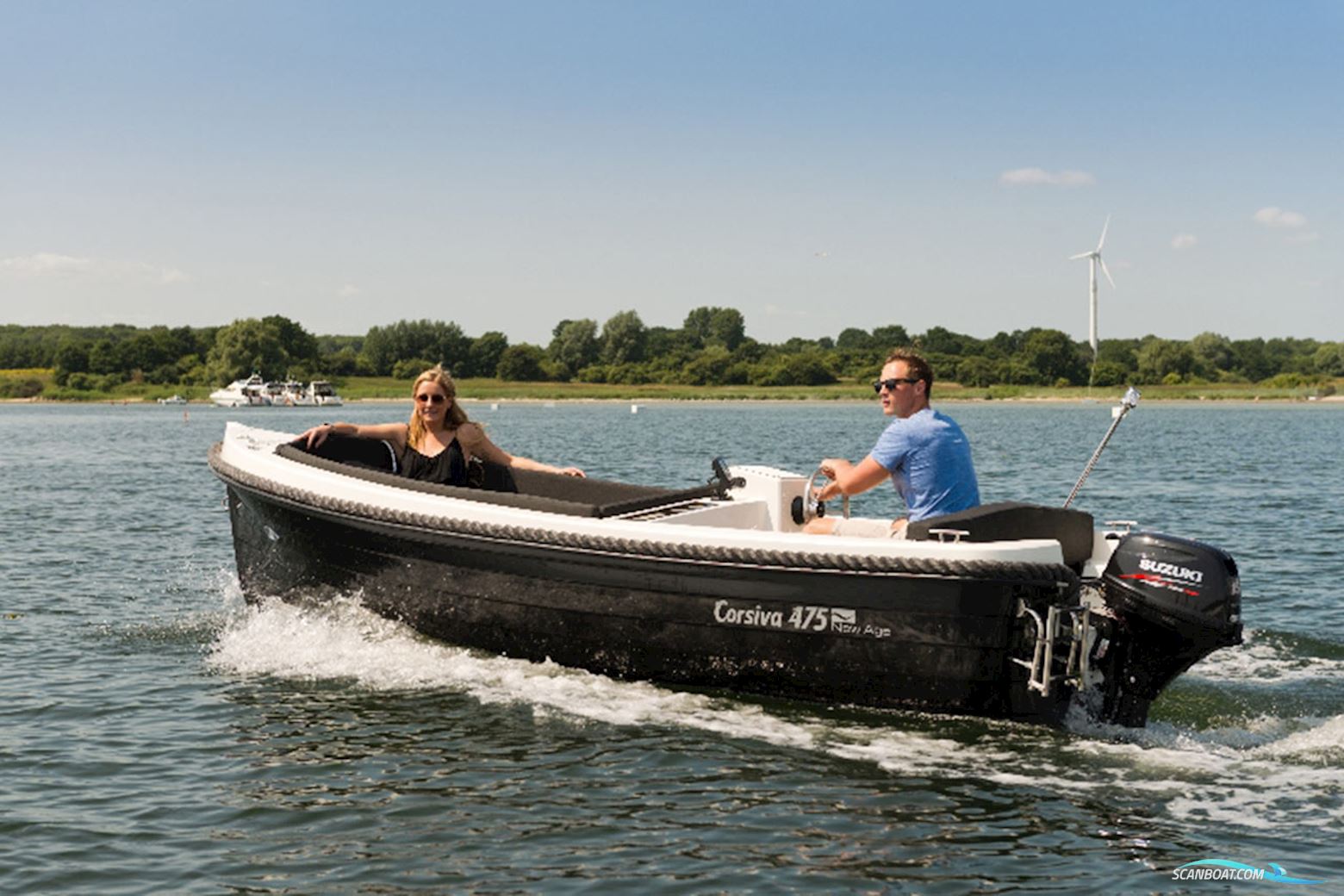Corsiva 475 New Age Motor boat 2024, with Yamaha engine, Denmark
