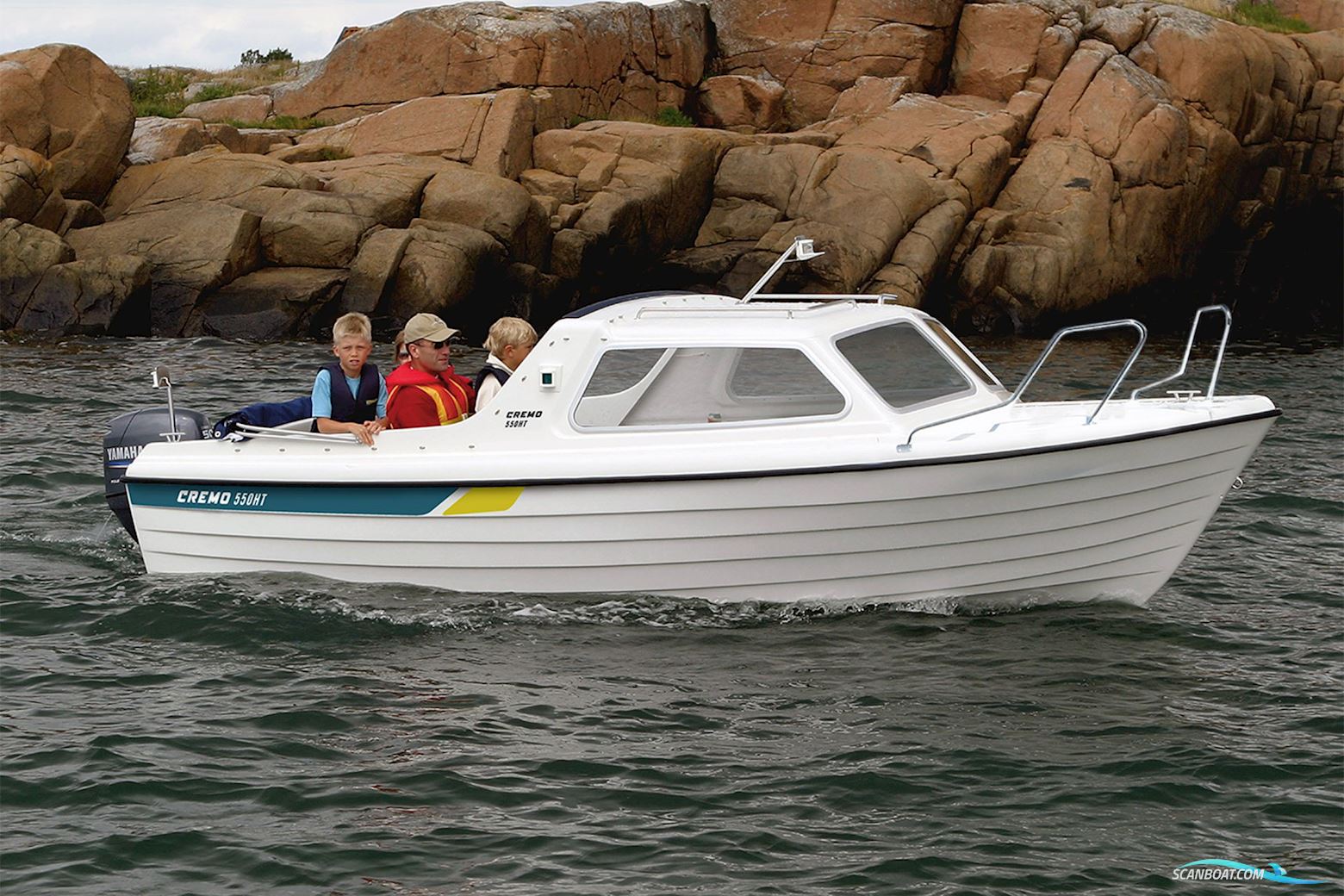 CREMO 550 HT Classic Motor boat 2023, with Yamaha F60FETL engine, Denmark