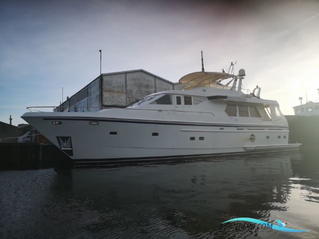 De Vries Lentsch 65 Motor boat 1989, with Man 2842, V12 engine, Denmark