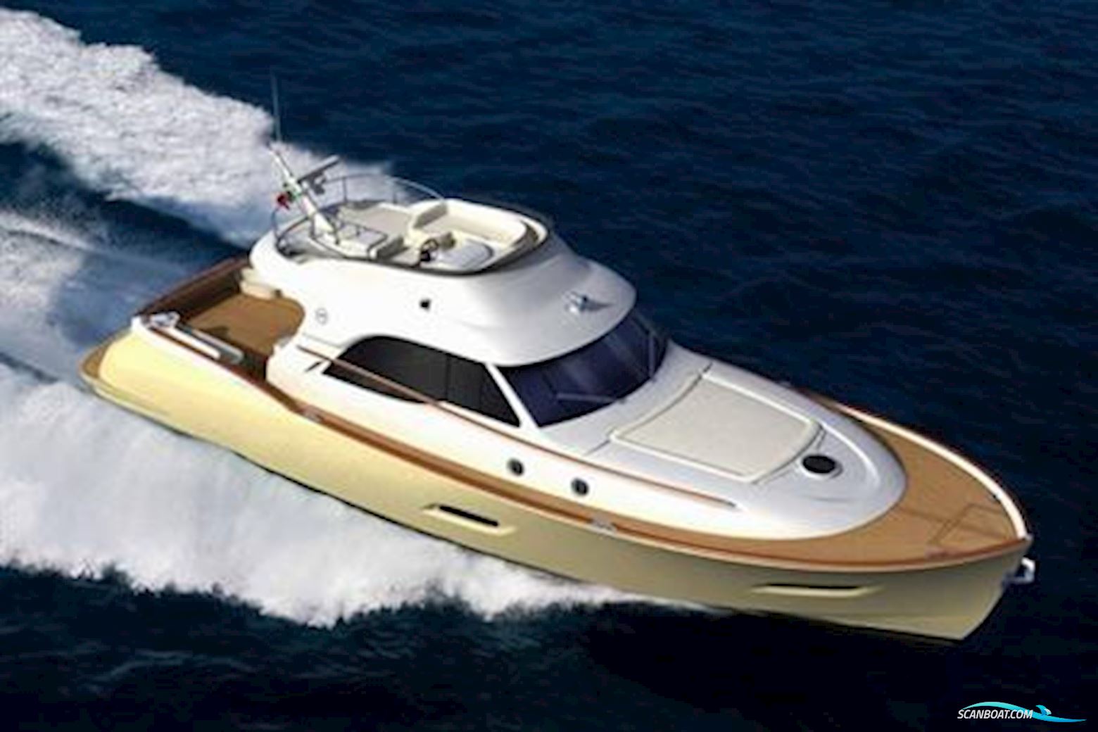Dolphin 54 Sun Top Motor boat 2008, with Man R6 engine, Italy
