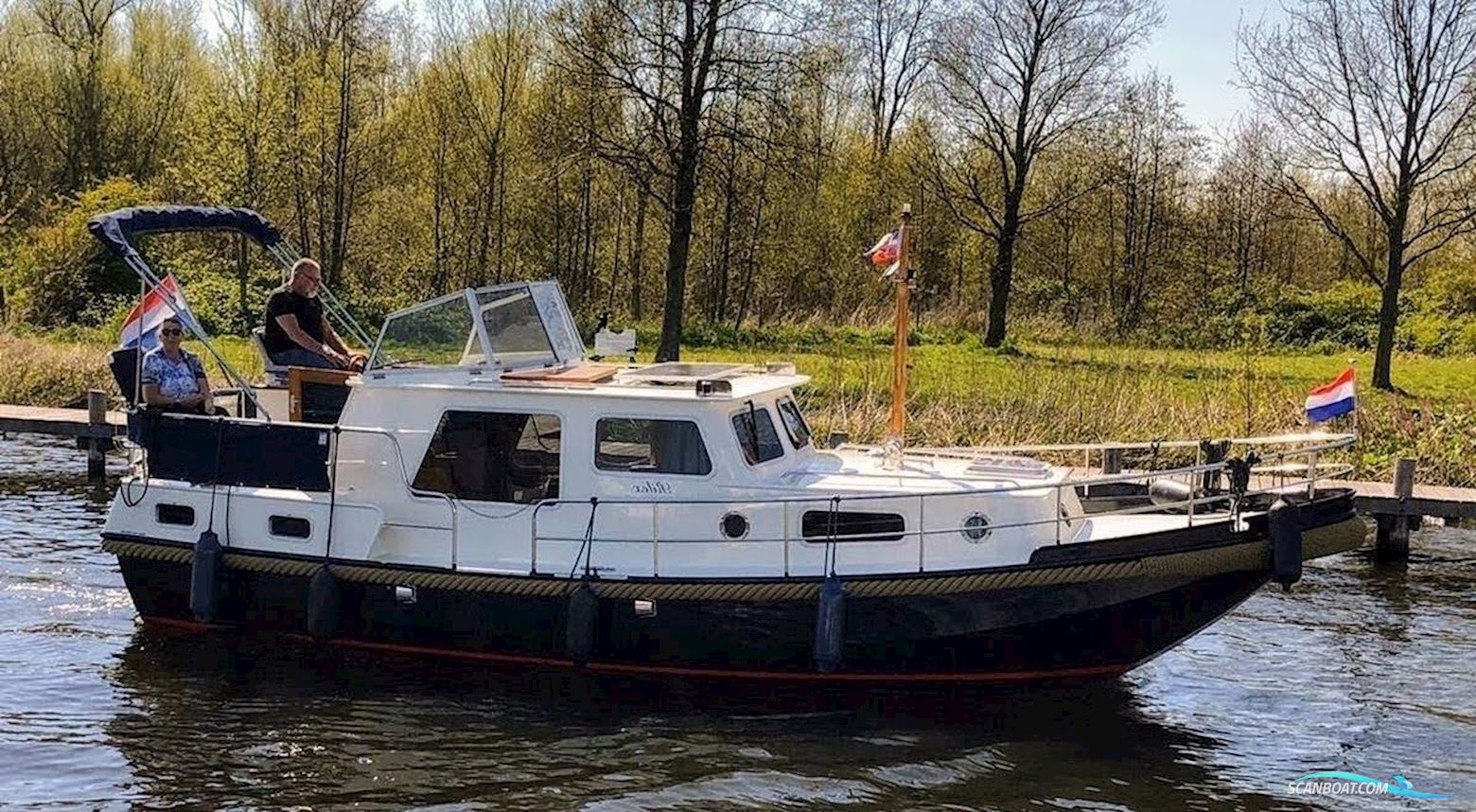 Duet Vlet 900 AK Motor boat 2000, with New Holland engine, The Netherlands