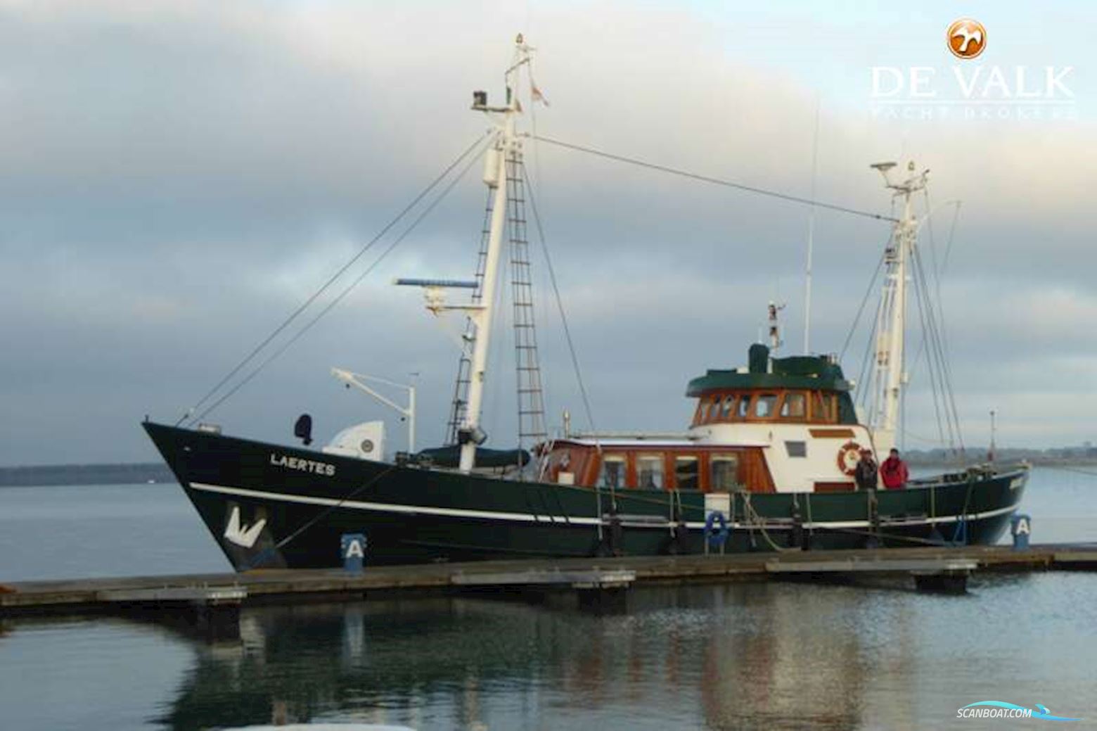 Dutch Custom Built Trawler Yacht Motor boat 1966, with Gardener engine, The Netherlands