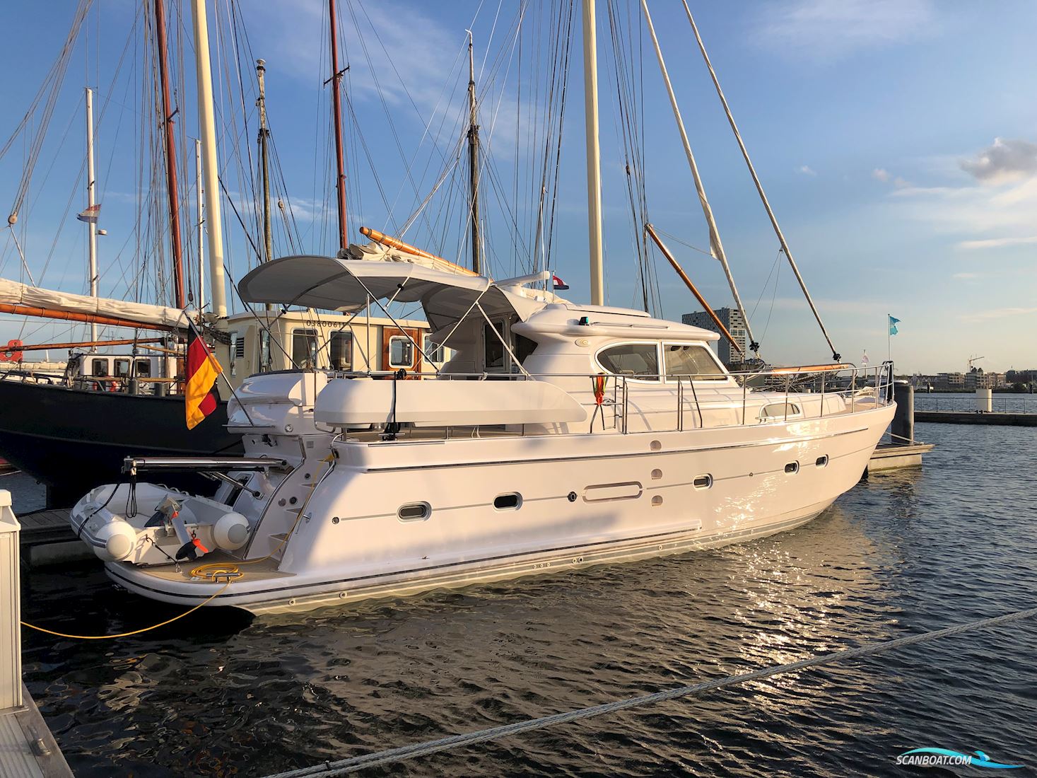 Elling E4 Ultimate Wie Neu Motor boat 2021, with Volvo Penta D6 engine, Germany