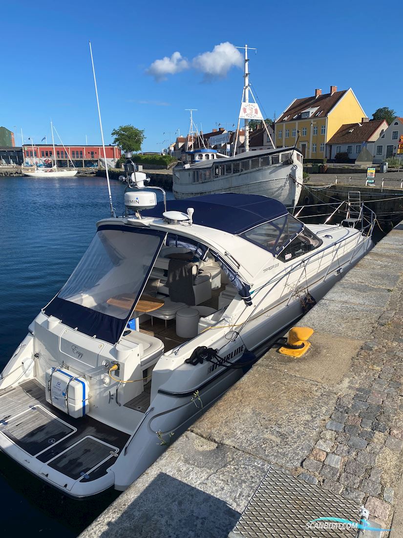 Fairline 39 Targa Motor boat 1997, with 2 x Volvo Penta Kad 42 engine, Denmark