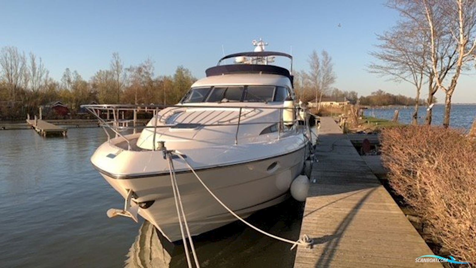 Fairline 52 Squadron Motor boat 1999, with Volvo Penta Tamd 122 P-B engine, The Netherlands