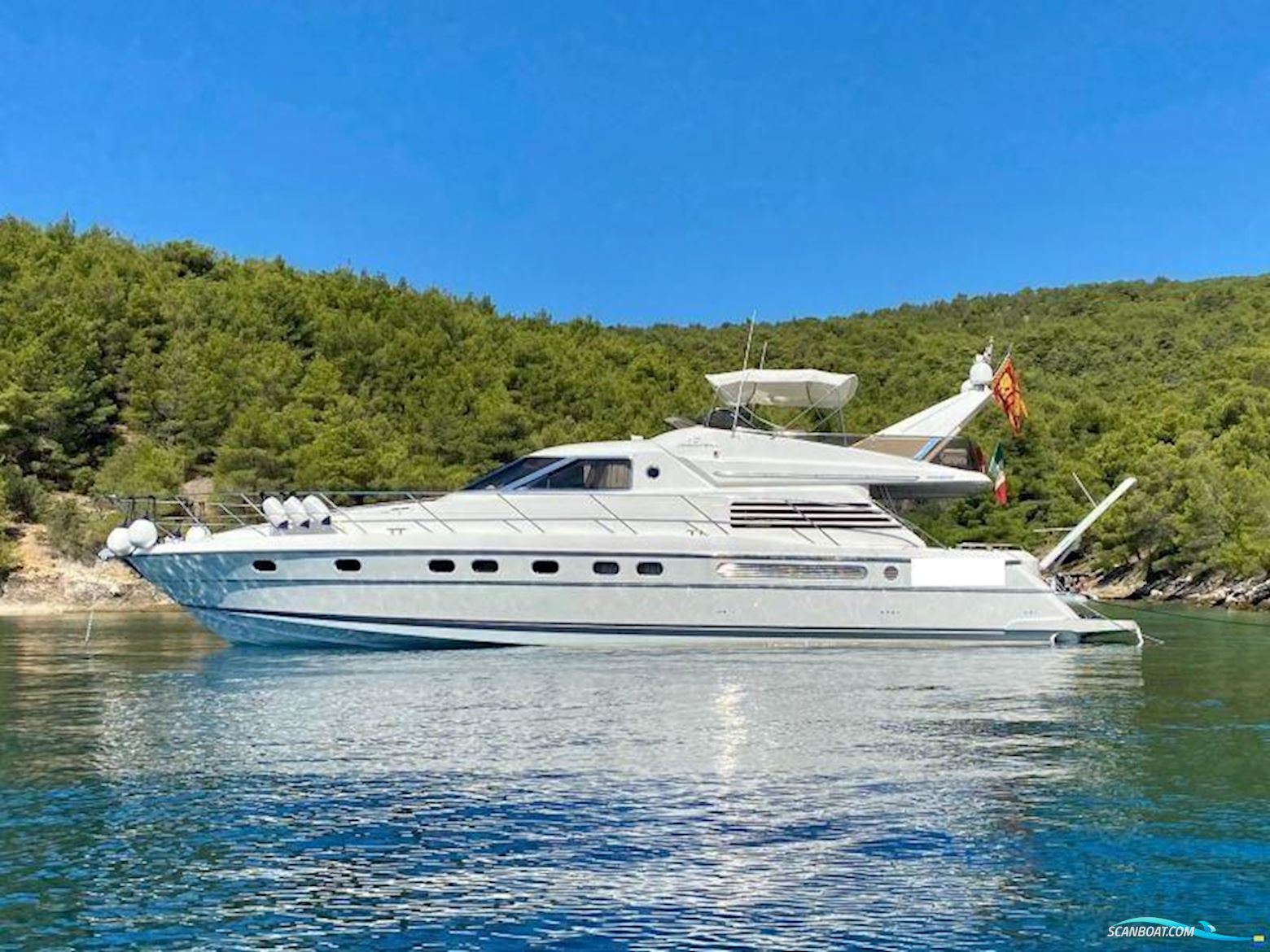 Fairline Squadron 62 Motor boat 1993, with Man engine, Italy