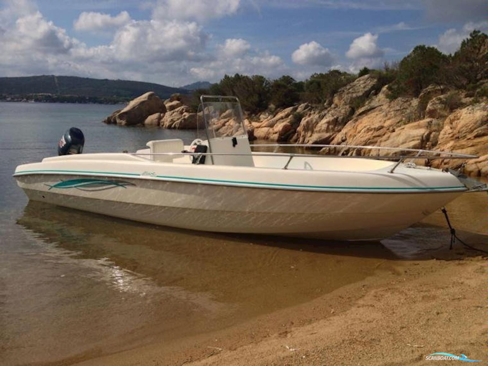 FIART MARE MAREA 20 + EVINRUDE 90 Motor boat 2002, with EVINRUDE E90DPLSR engine, Austria