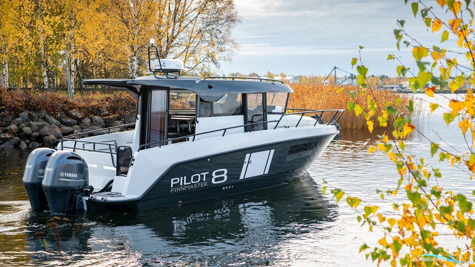 Finnmaster P8 Motor boat 2023, with Yamaha engine, Sweden