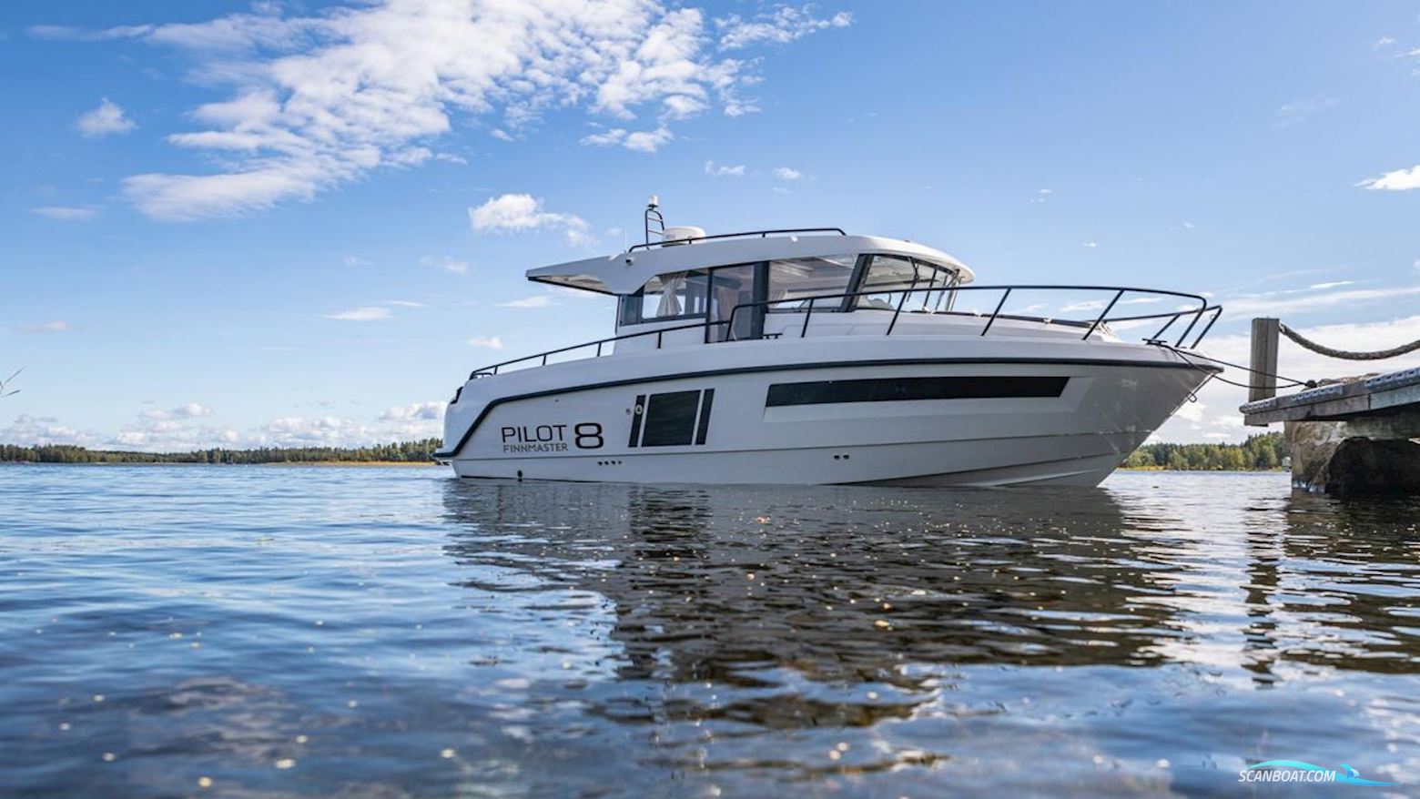 Finnmaster Pilot 8 Motor boat 2023, with Yamaha engine, Sweden