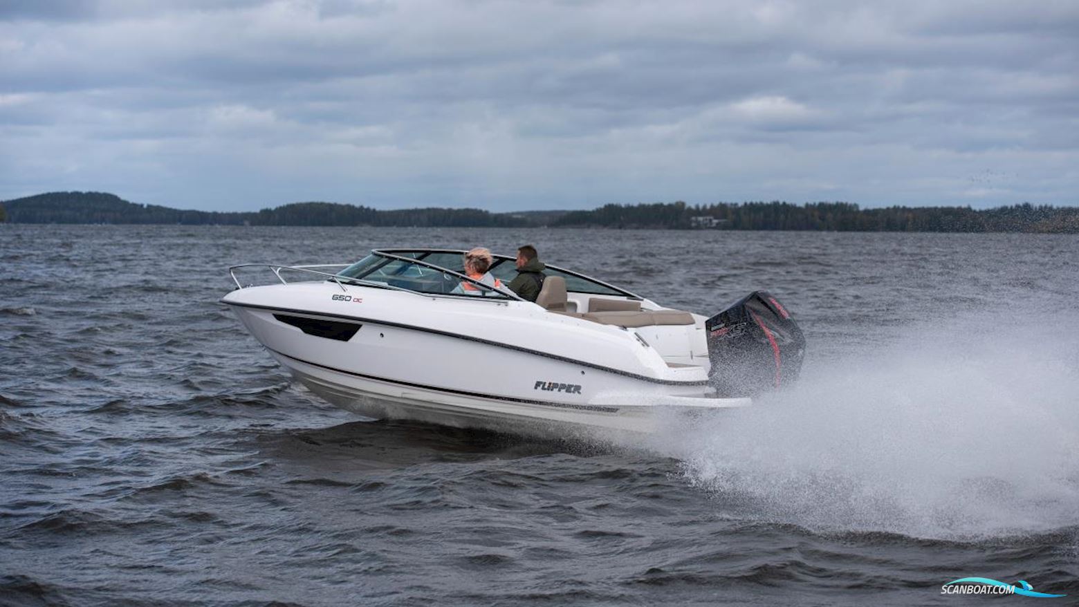 Flipper 650 DC Motor boat 2023, with Mercury engine, Sweden