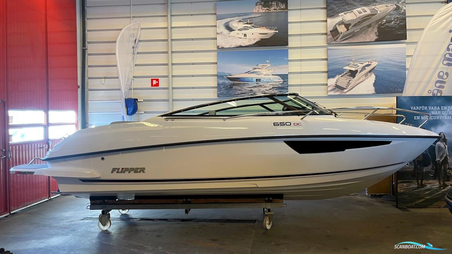 Flipper 650 DC Motor boat 2023, with Mercury engine, Sweden