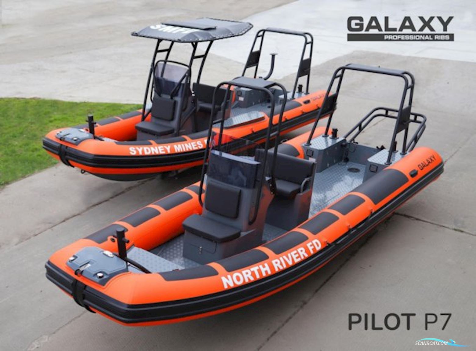 Galaxy P7 Motor boat 2023, with Honda engine, The Netherlands