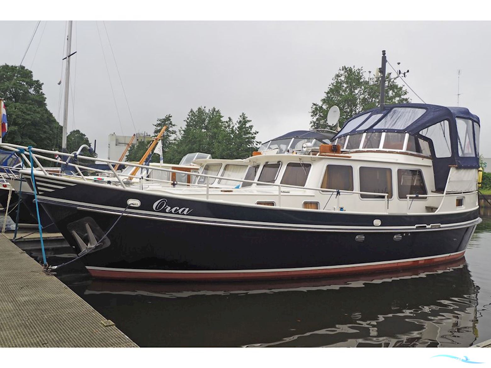 Groeneveld Kotter 1100 AK Motor boat 1992, with Volvo engine, The Netherlands