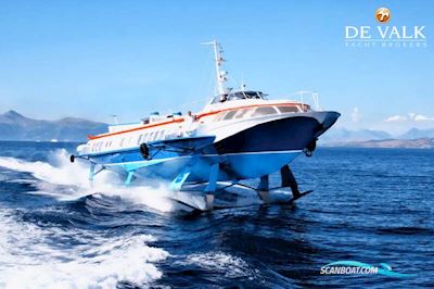 Hydrofoil Dsc Cometa 35m Flying Dolphin Motor boat 1981, with Sudoimport Russia engine, Greece
