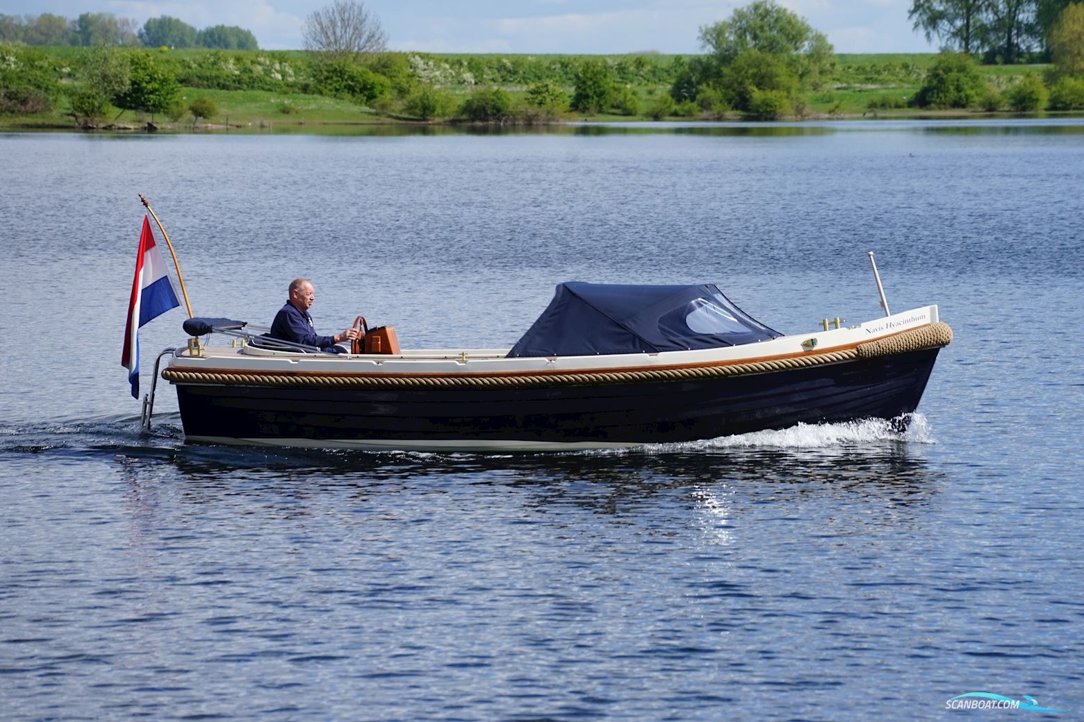 Interboat 21 Classic Motor boat 2000, with Vetus Mitsubishi engine, The Netherlands