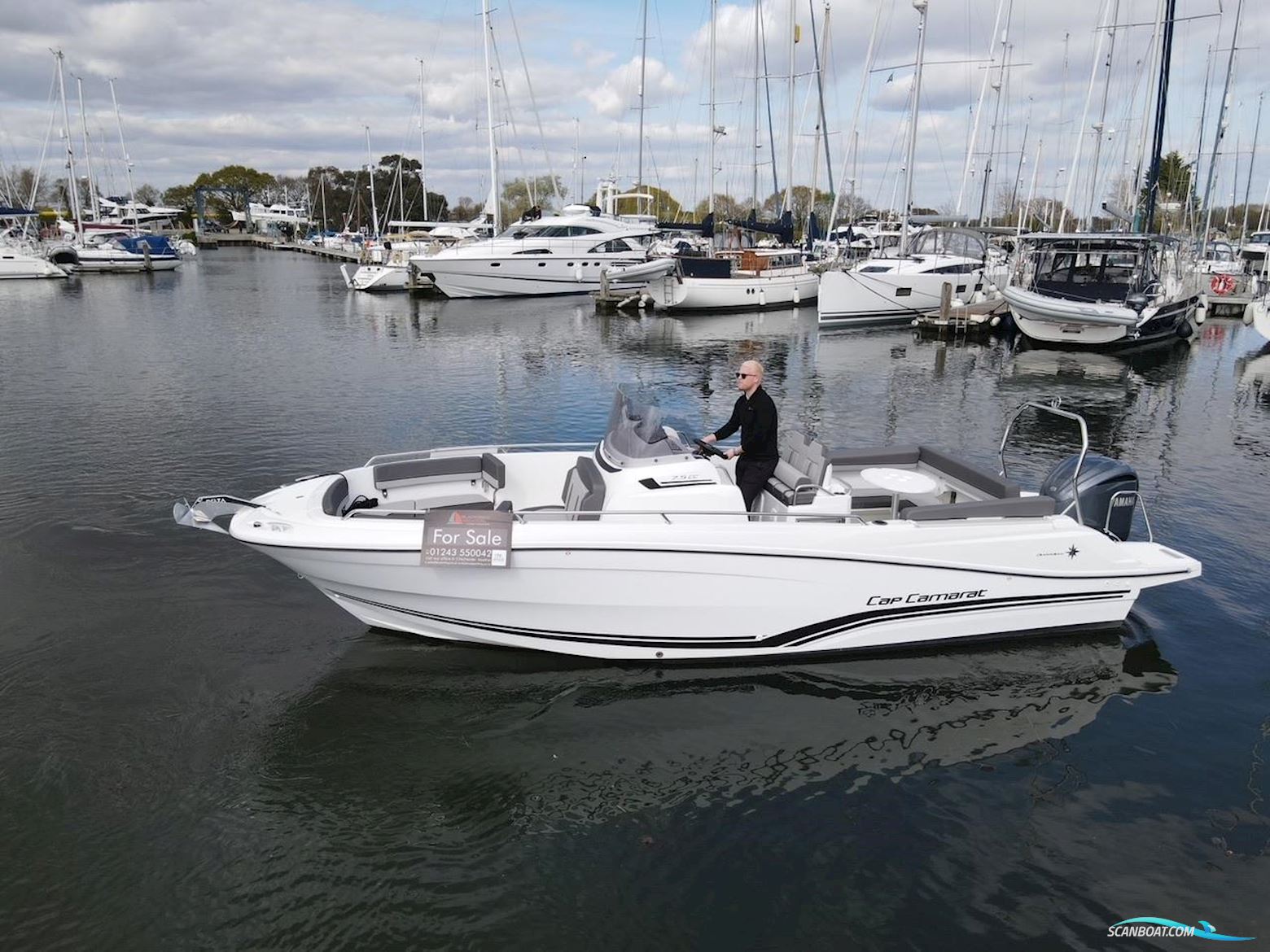 Jeanneau Cap Camarat 7.5 CC Serie 3 Motor boat 2022, with Yamaha engine, United Kingdom