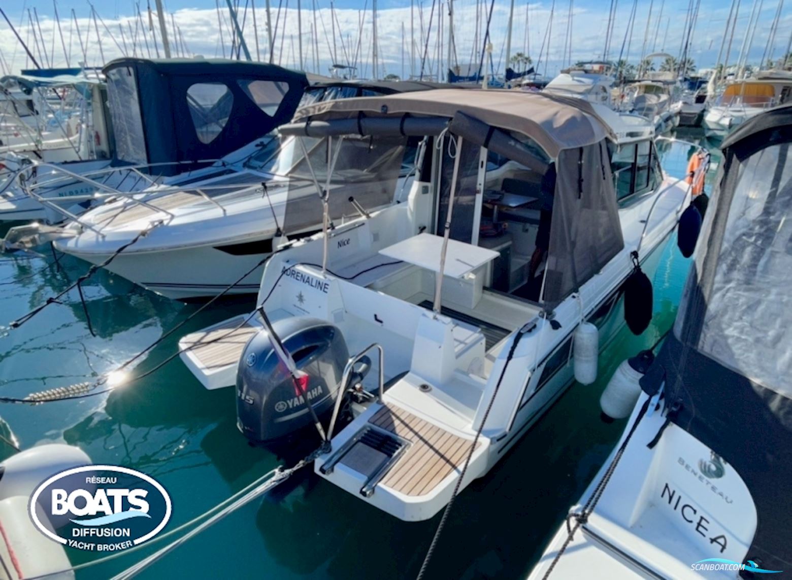 Jeanneau Merry Fisher 695 Motor boat 2019, with Yamaha engine, France